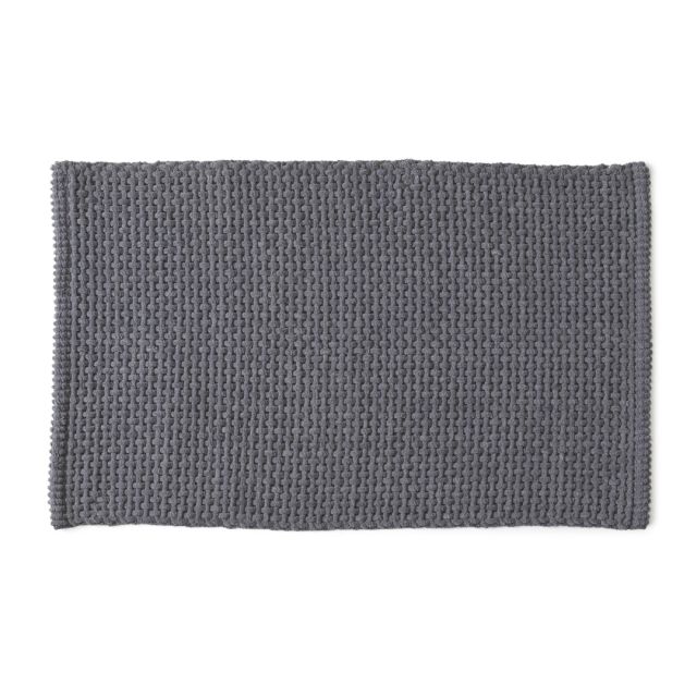 TAPPETO PER IL BAGNO 50X80 GRIGIO SCURO ANTISCIVOLO | FRANGIPANI