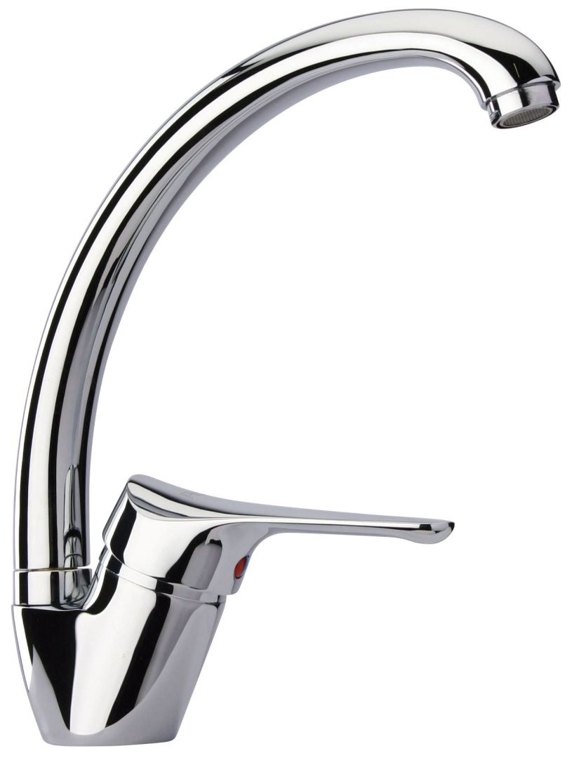 Miscelatore rubinetto a canna alta per lavandino cucina