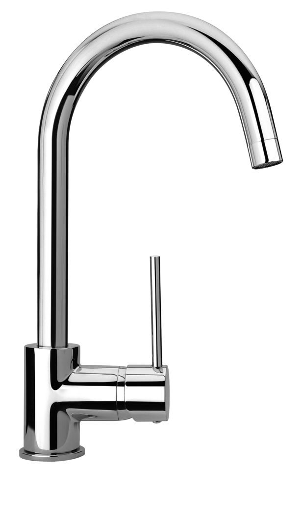 Rubinetto miscelatore a canna alta per lavello cucina