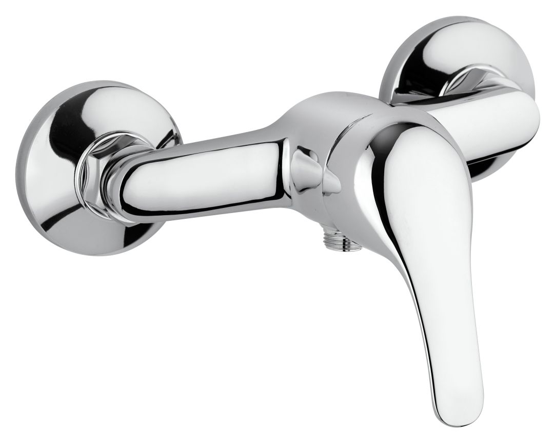 Miscelatore monocomando esterno per doccia serie Future finitura cromo