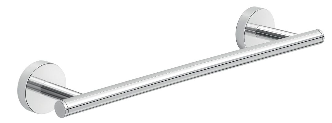 Porta salviette a parete cromato da 35 cm