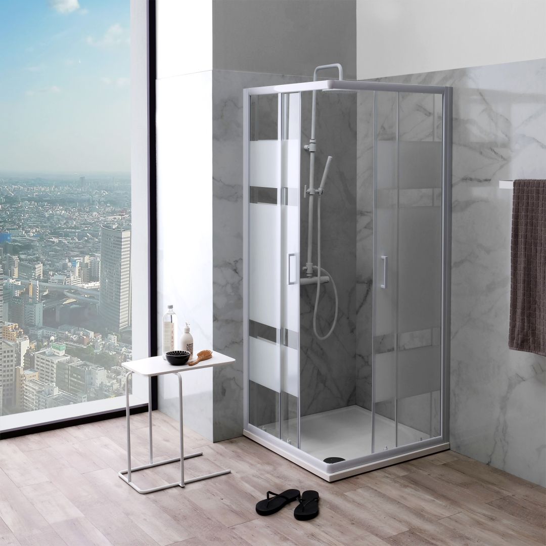 Box doccia angolare 75x75 modello Venere