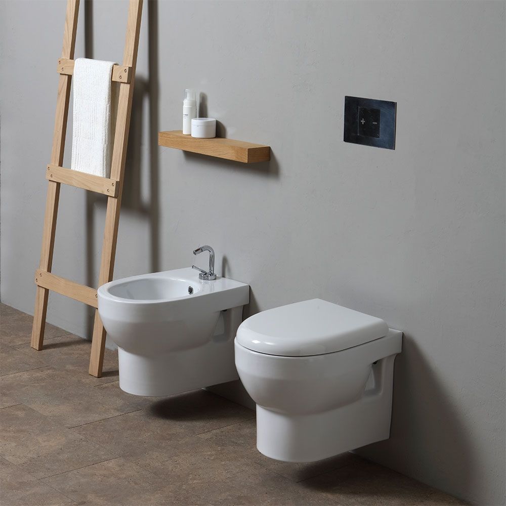 Bidet e Wc sospesi serie Tucket