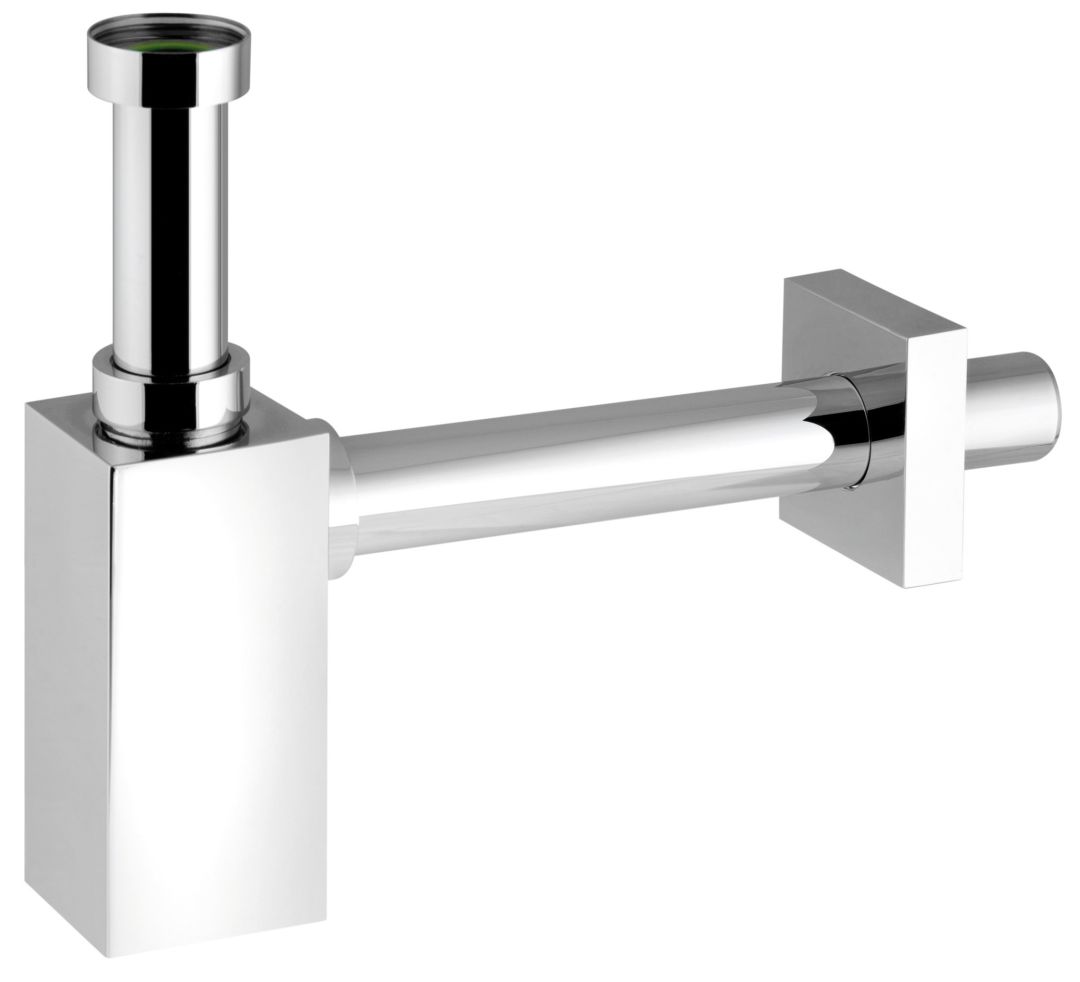 Sifone d'arredo quadrato