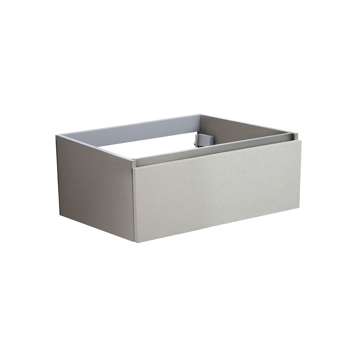 Base portalavabo 1 cassetto 60cm grigio perla
