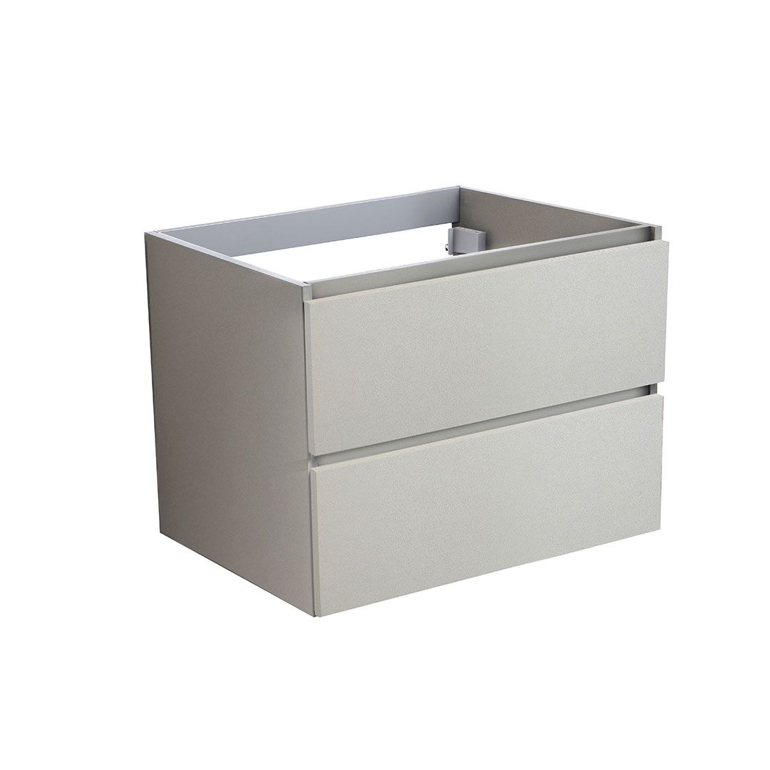 Base 2 cassetti 60cm grigio perla