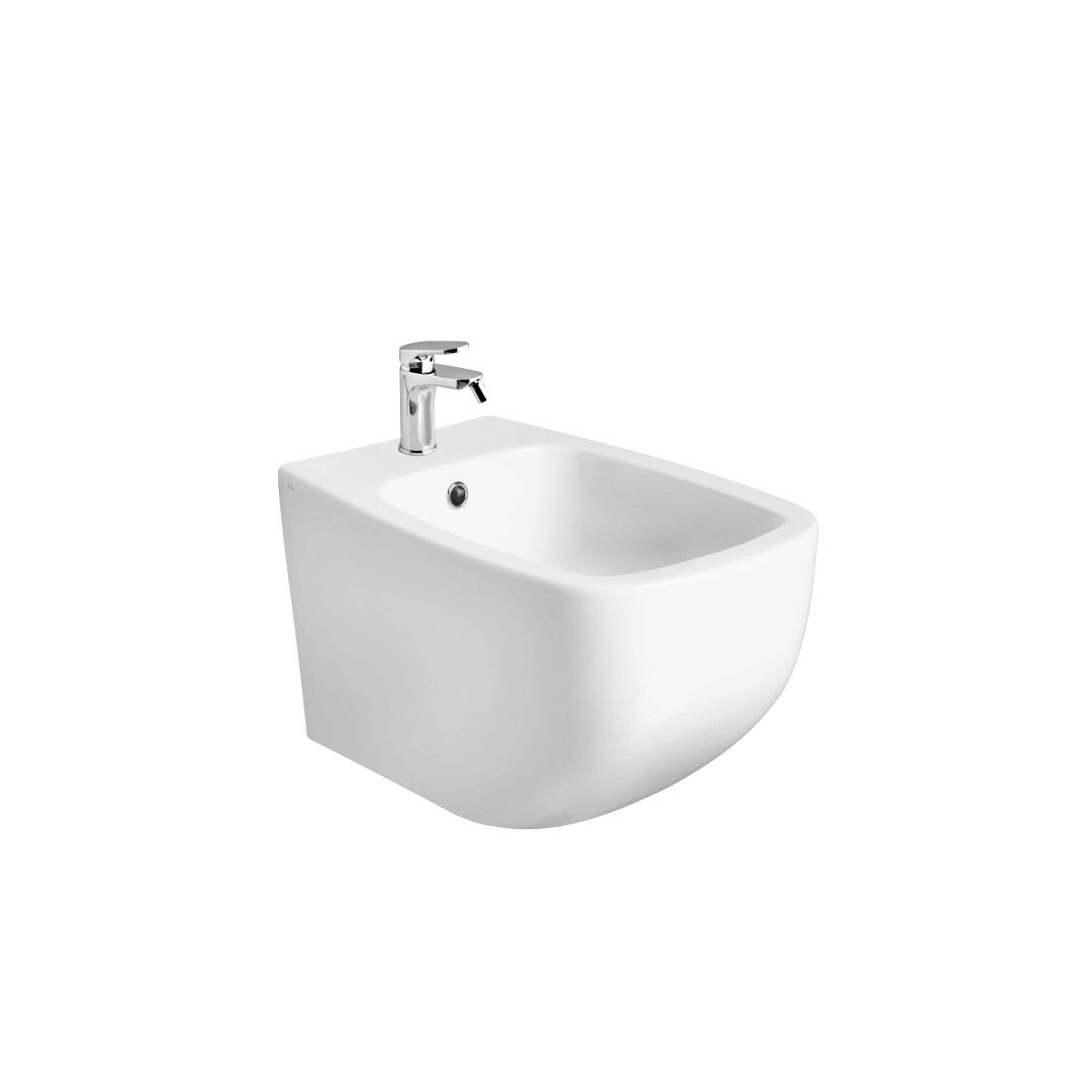 Bidet sospeso bianco lucido