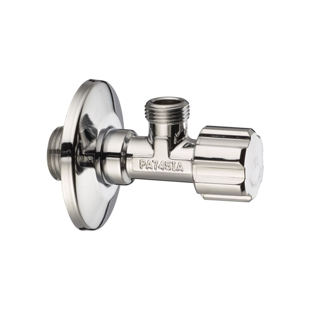 Rubinetto sottolavabo 1/2x3/8 maniglia in abs