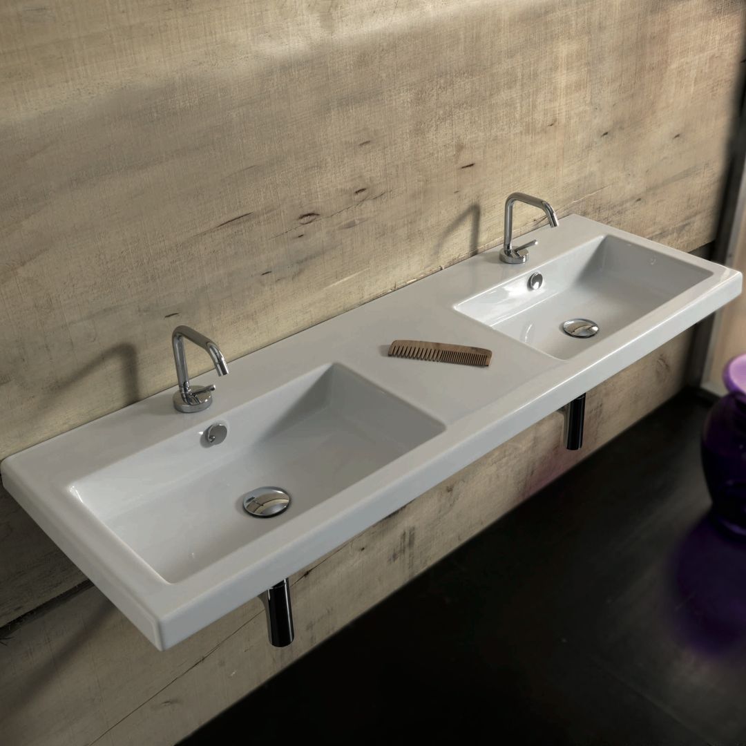 Lavabo da parete 140 cm