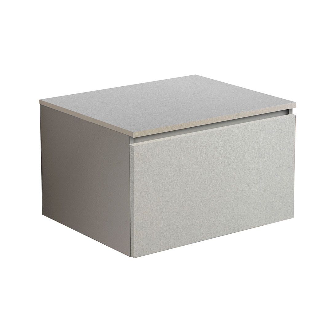 Base 1 cassetto grigio perla 