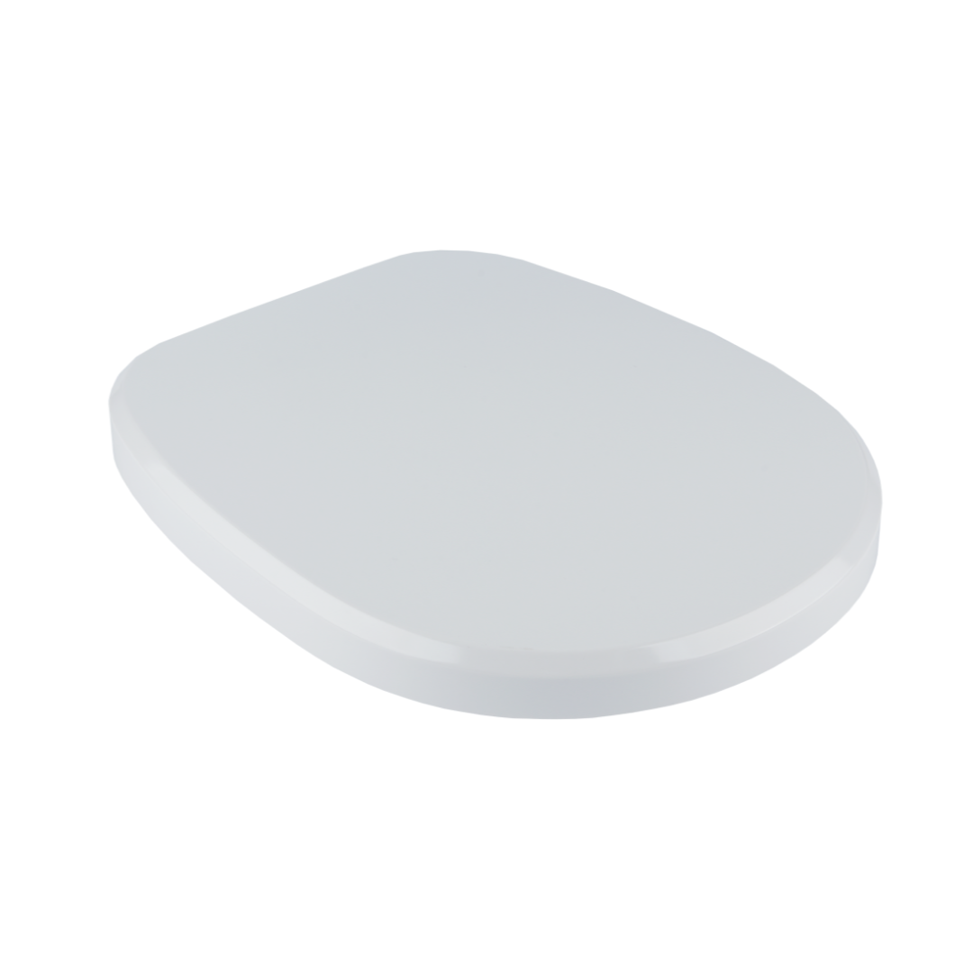 Copri sedile wc forma D bianco lucido