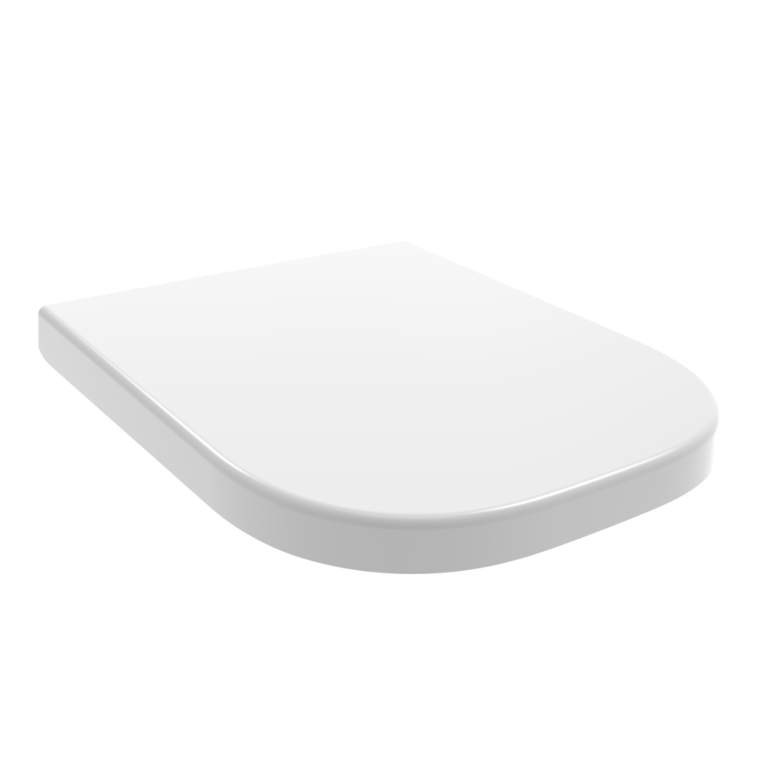 Copri asse wc termoindurente bianco
