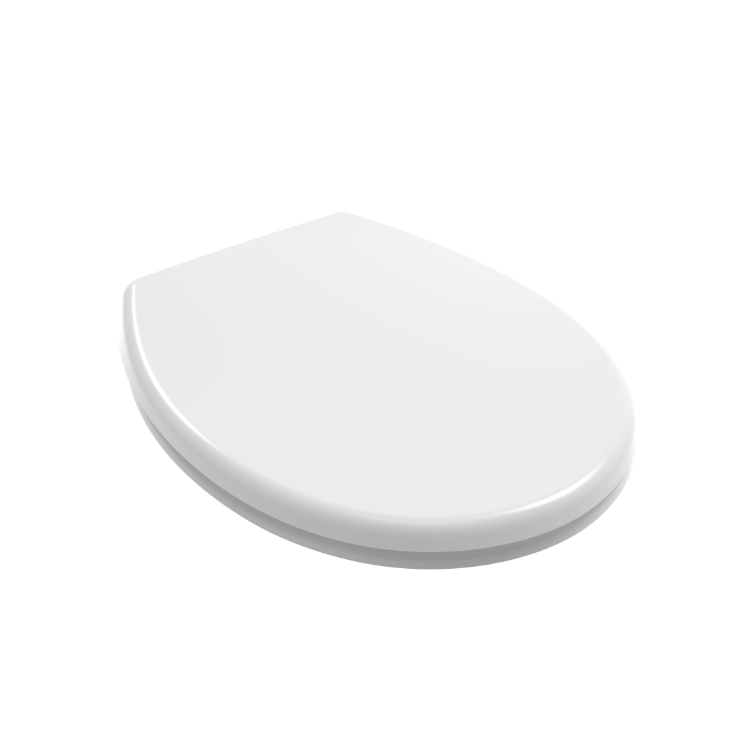 Copri tavoletta wc bianco lucido