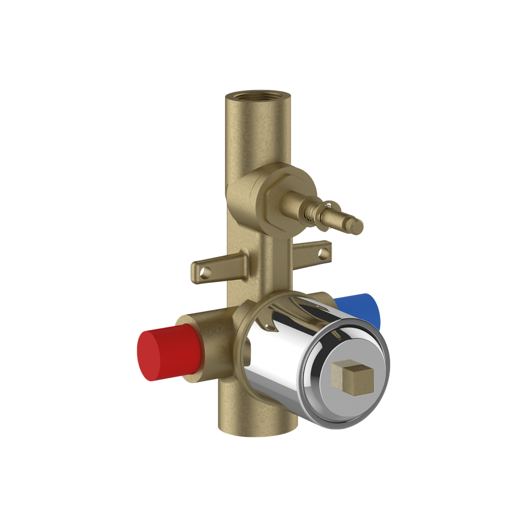 Corpo incasso doccia universale 2 vie