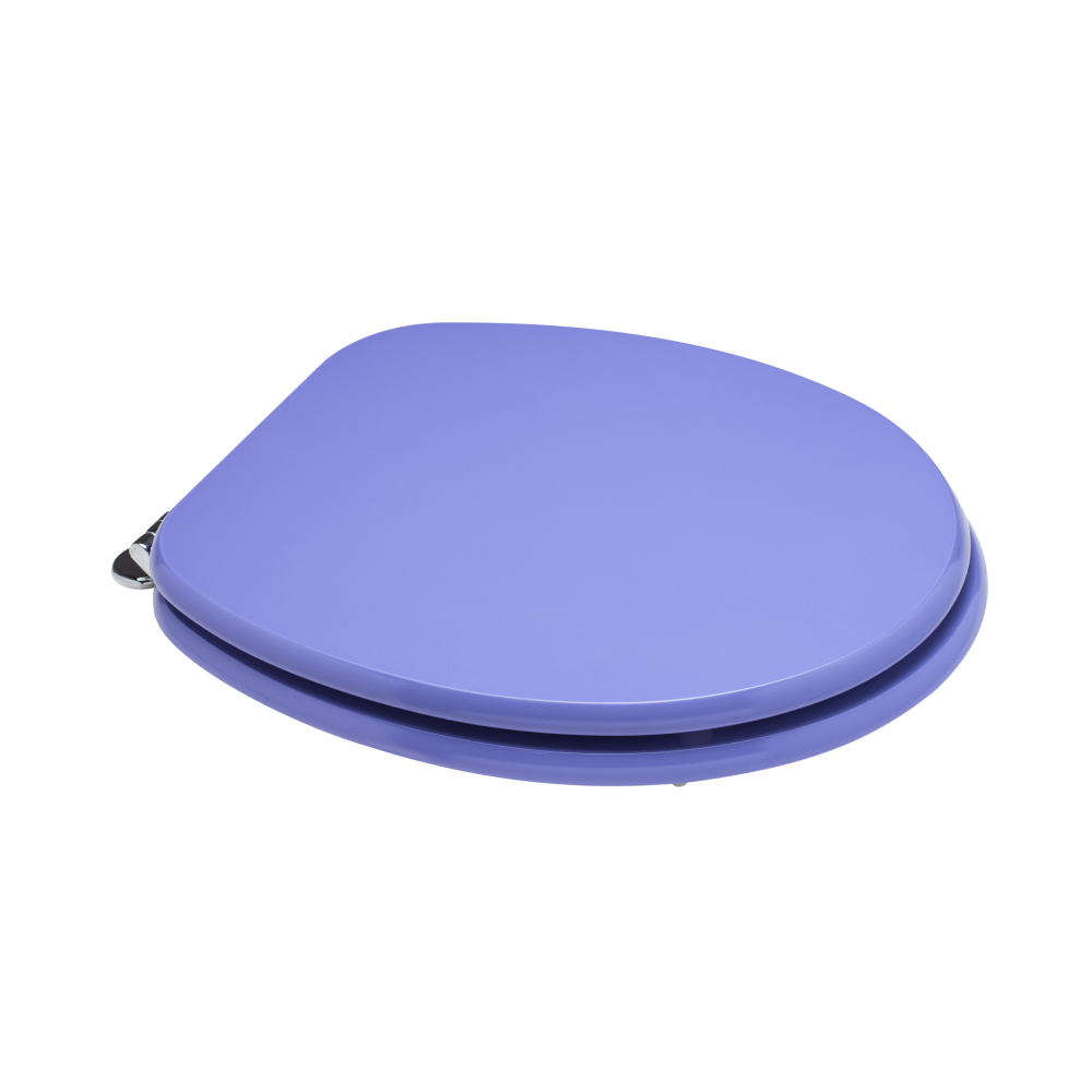 Copriwater universale in mdf colorato lilla