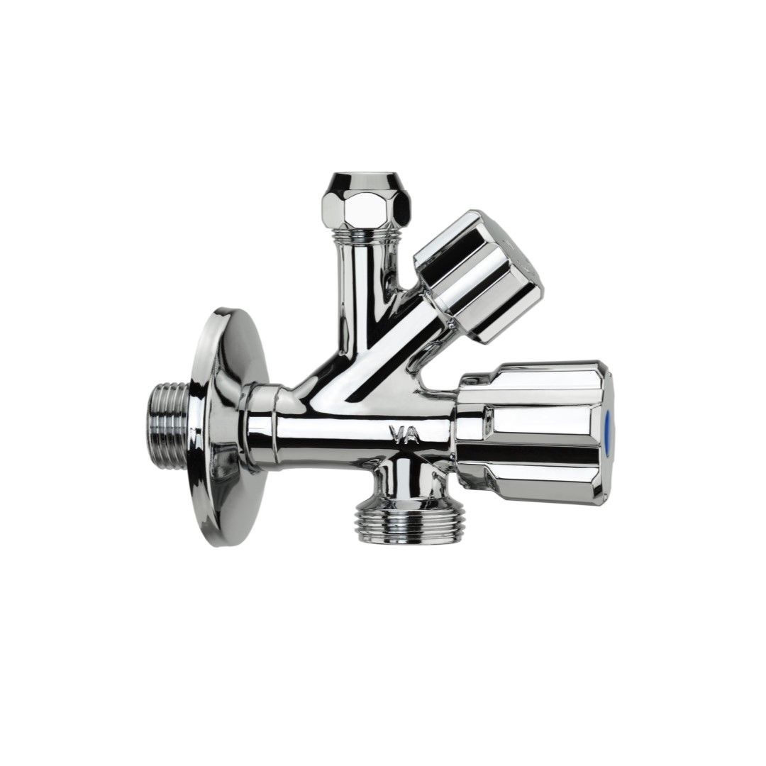 Rubinetto lavatrice combinato