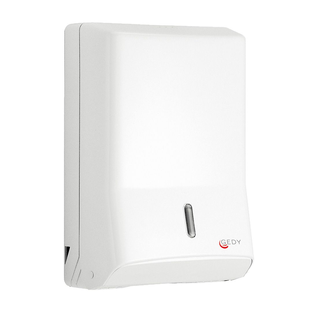 distributore di salviette di carta piegate in resine termoplastiche