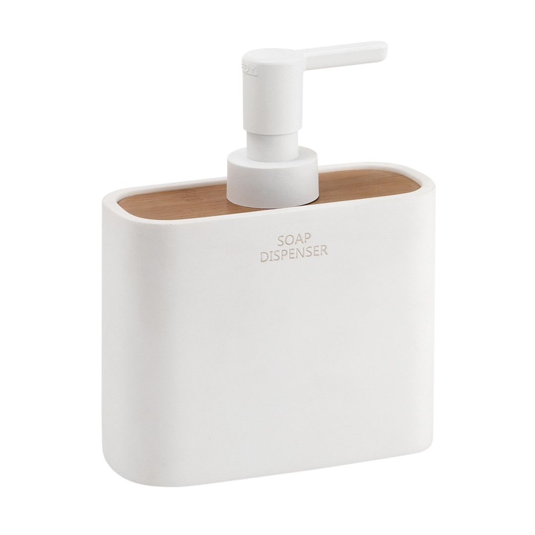 dosasapone in bambu' bianco da 300 ml