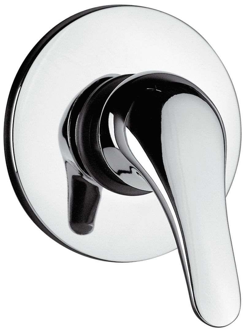 Rubinetto ad incasso a muro monocomando 