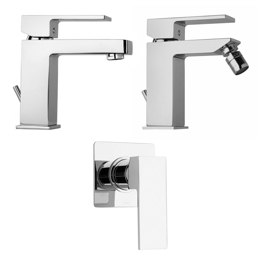 Rubinetti per bagno quadrati