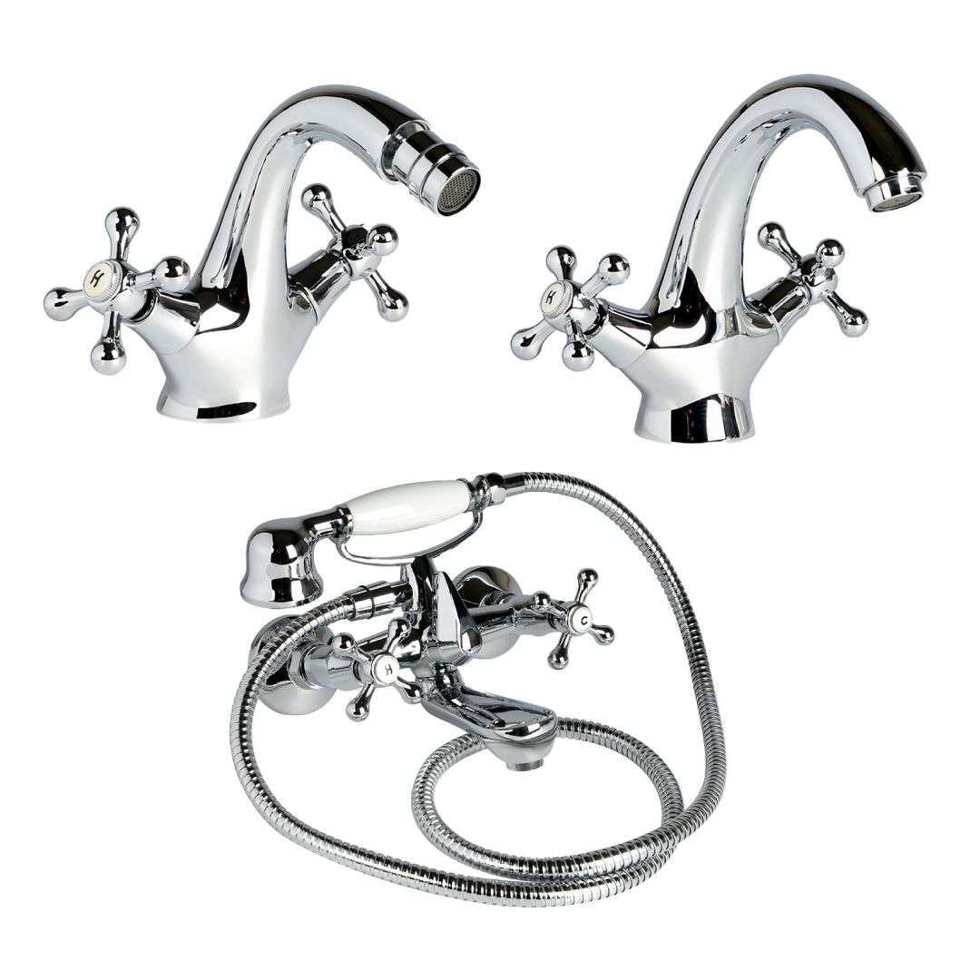 Rubinetti per bagno in stile retrò