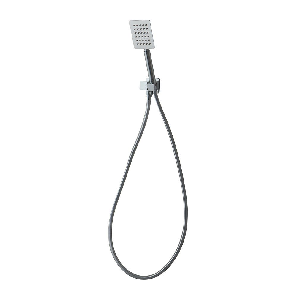 Kit con supporto per doccetta con presa dell'acqua e attacco per flessibile