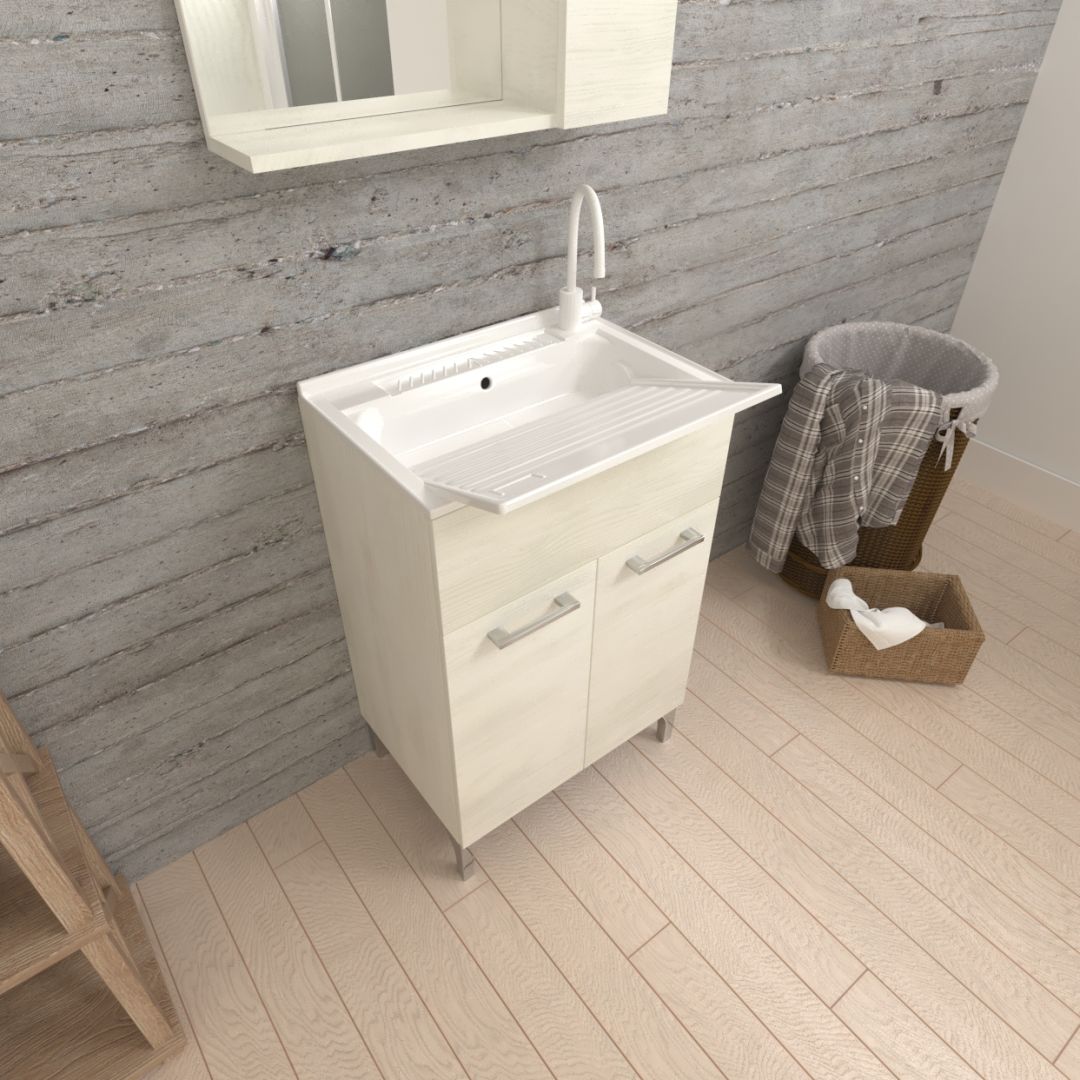 Lavatoio 50x50 asse lavapanni
