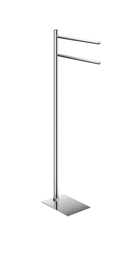 Piantana porta asciugamani cromo serie Peter