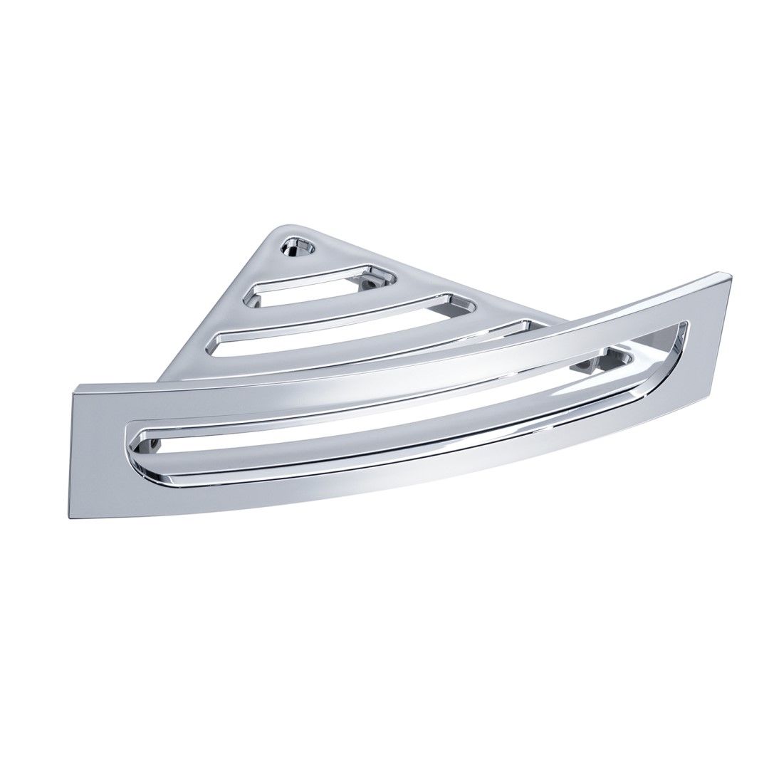 Portaoggetti doccia in abs cromato