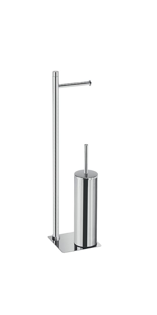 Piantana portarotolo con portascopino Peter