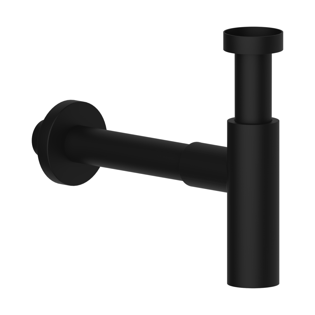 Sifone rotondo nero