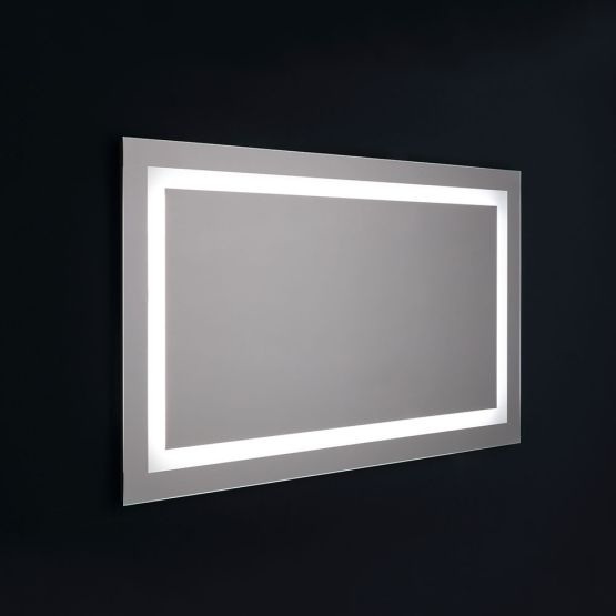 Specchio bagno a led cm 120x70 sensore touch reversibile
