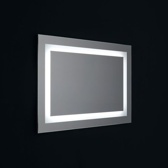 Specchio per bagno 90x60 a led reversibile + accensione touch