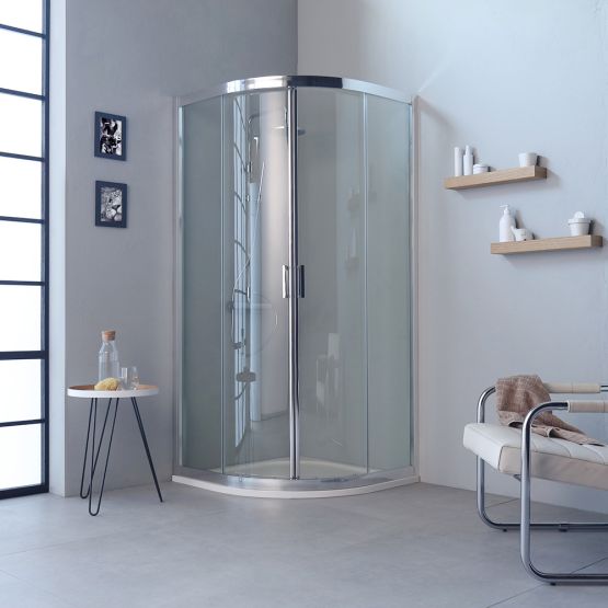 BOX DOCCIA SEMICIRCOLARE 90X90 H 195 TRASPARENTE PROFILI FLAT MODELLO FLY BOX DOCCIA SEMICIRCOLARE 90X90 H 195 TRASPARENTE PROFILI FLAT MODELLO FLY