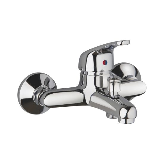 Rubinetto per vasca da bagno cromato esterno in stile classico