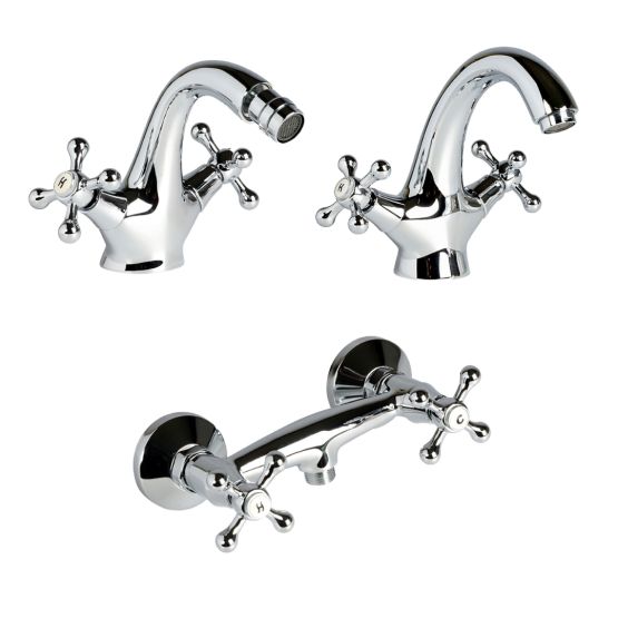 rubinetteria bagno retrò
