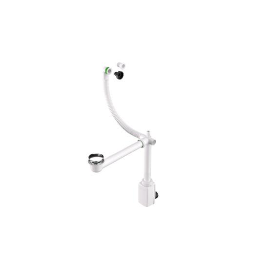 Piletta click clack con sifone salvaspazio | Valentina