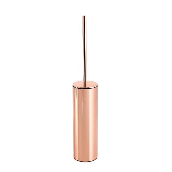 Portascopino appoggio in acciaio colore rame Copper