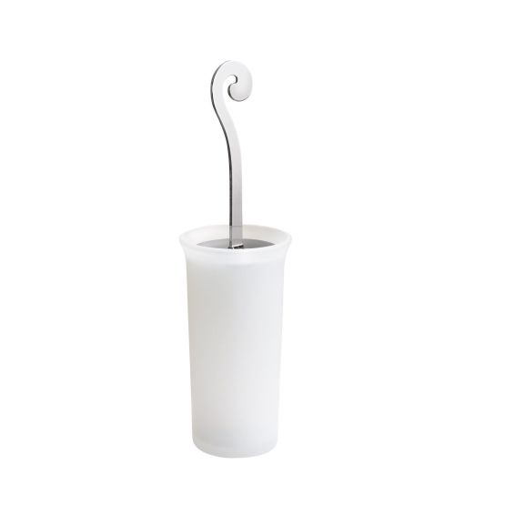 Porta scopino per wc con appoggio a terra Porta scopino per wc con appoggio a terra