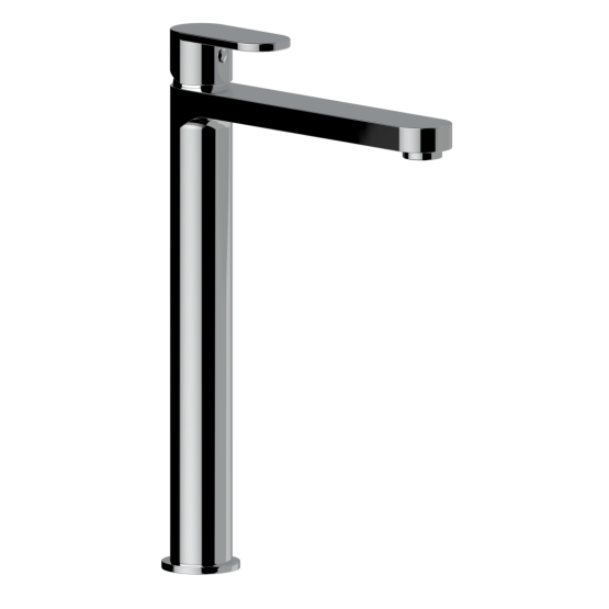 Miscelatore alto cromato per lavabo bagno Miscelatore alto cromato per lavabo bagno